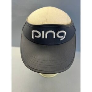Ping Golf Cap‎ Gray Adjustable Hat Logo Embroidered Unisex